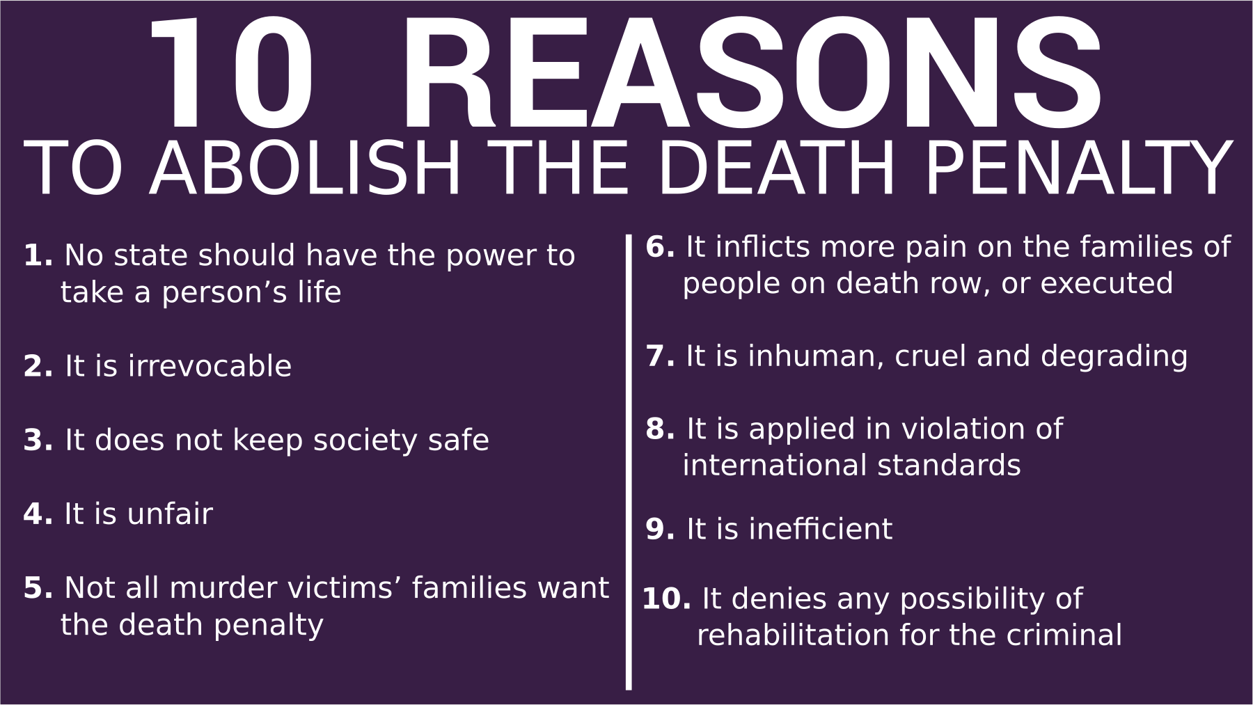death penalty should be legal essay