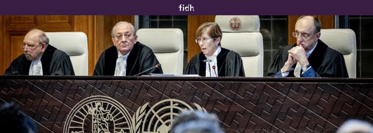 FIDH welcomes the recognition of a reasonable risk of genocide by the State of Israel